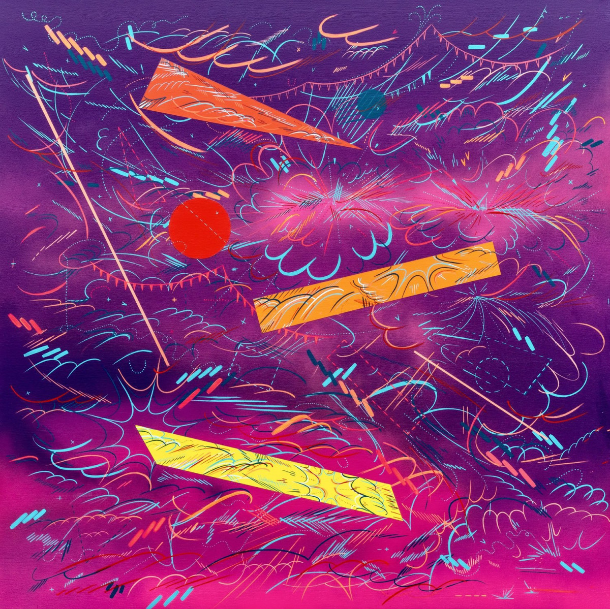 ALL HELL BROKE LOOSE, new work from Jason Gouliard