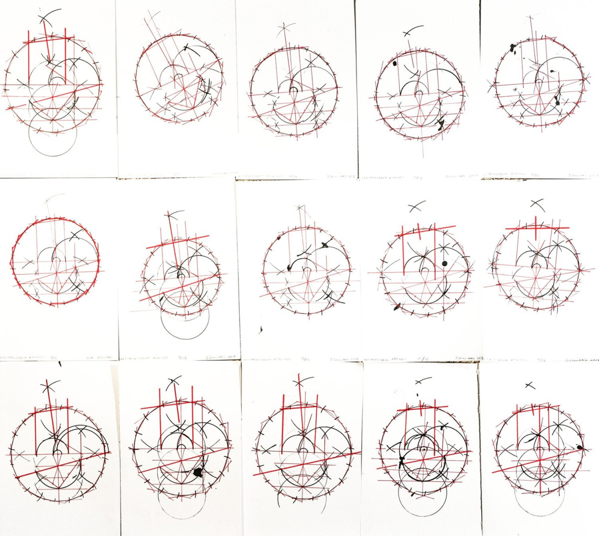 <b>Jason Gouliard</b></br><i>Drawing 19</i></br>2020</br>ink on paper</br>12” x 9”