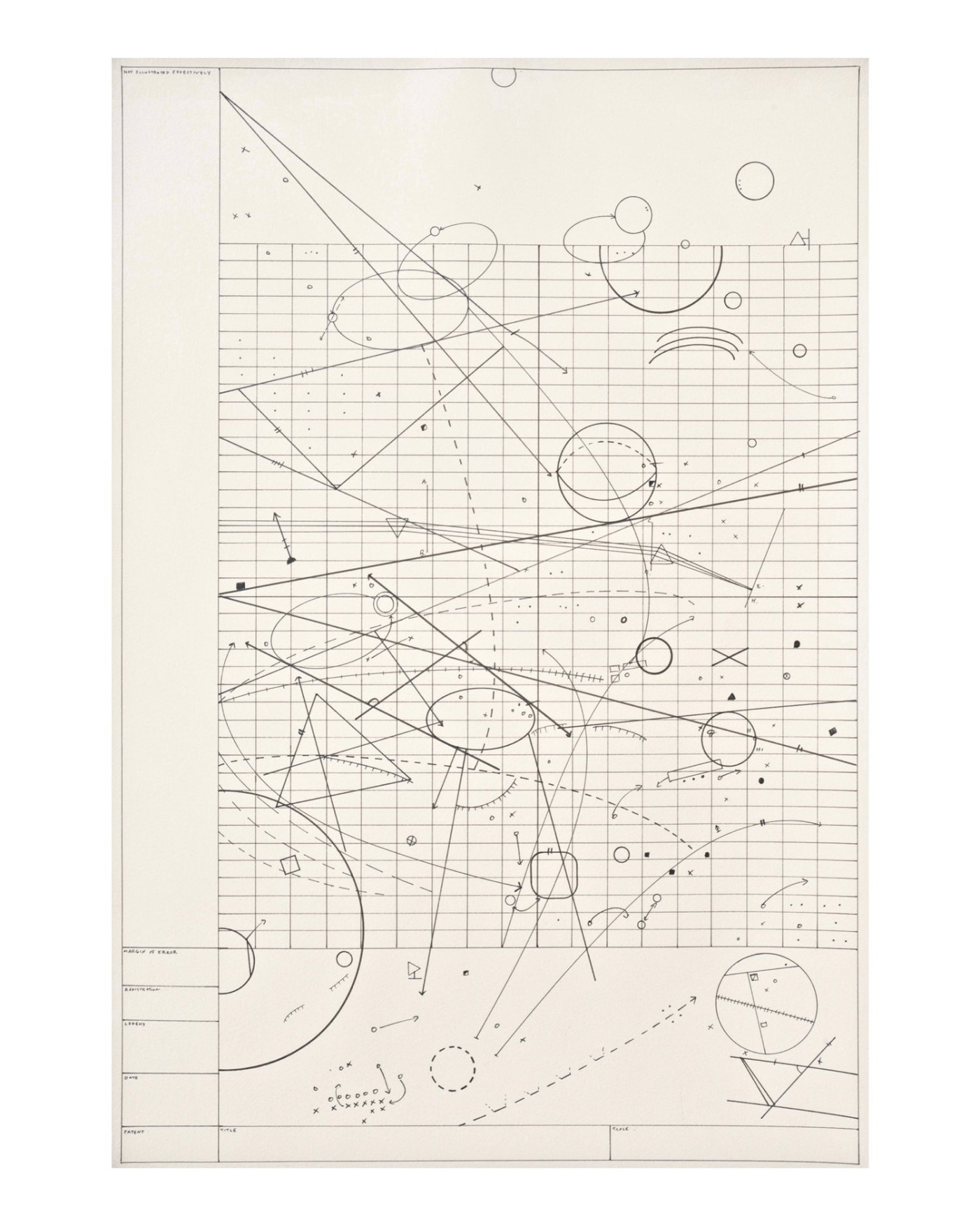<b>Jason Gouliard</b></br><i>Drawing 20</i></br>2020</br>ink on paper</br>36” x 24”