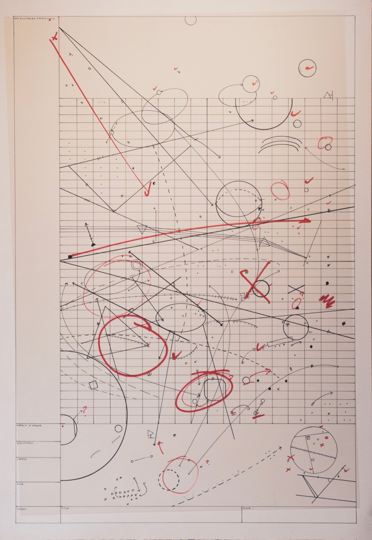 <b>Jason Gouliard</b></br><i>Drawing 26</i></br>2020</br>mixed media on paper</br>36” x 24”