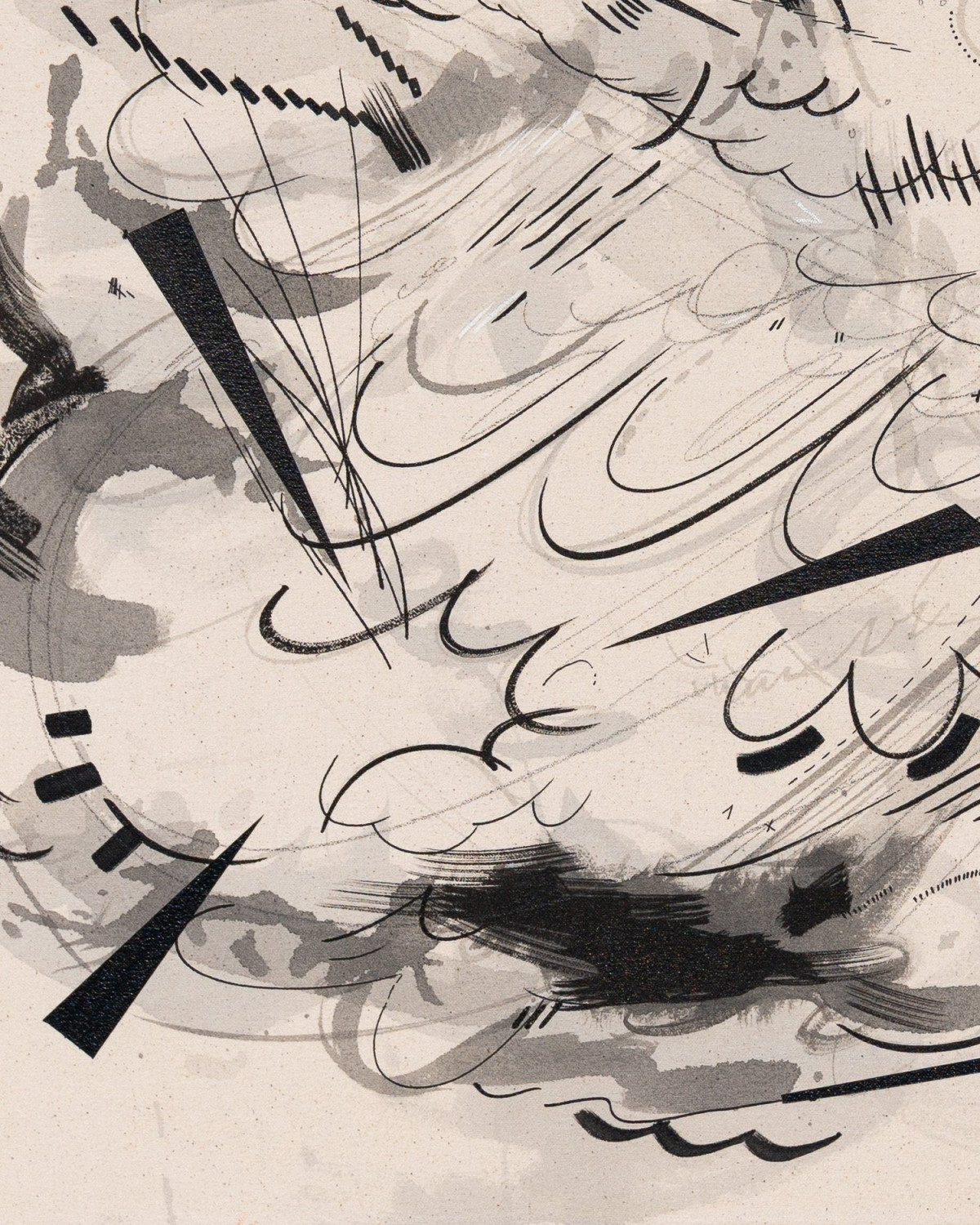 Hidden Transparencies Through Which Strange Landscapes Appeared Instantaneously: Number 76