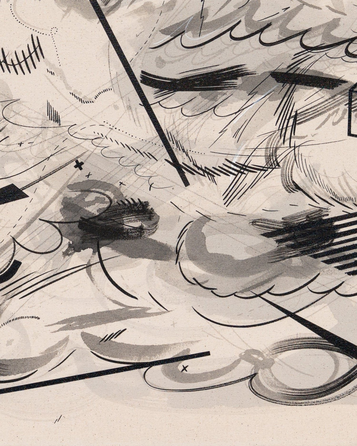 Hidden Transparencies Through Which Strange Landscapes Appeared Instantaneously: Number 76