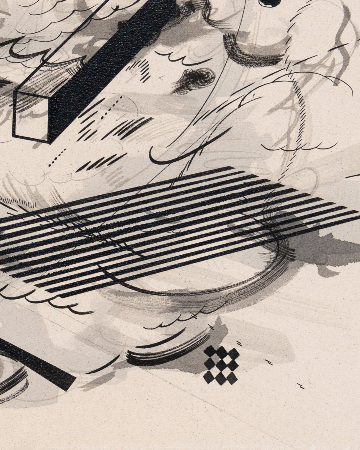 Hidden Transparencies Through Which Strange Landscapes Appeared Instantaneously: Number 76