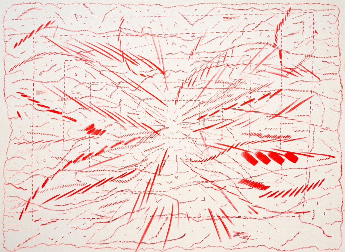 Oohs &amp; Ahhs #29, Part 2,  Jason Gouliard, 2020, 54” x 40”, acrylic on canvas