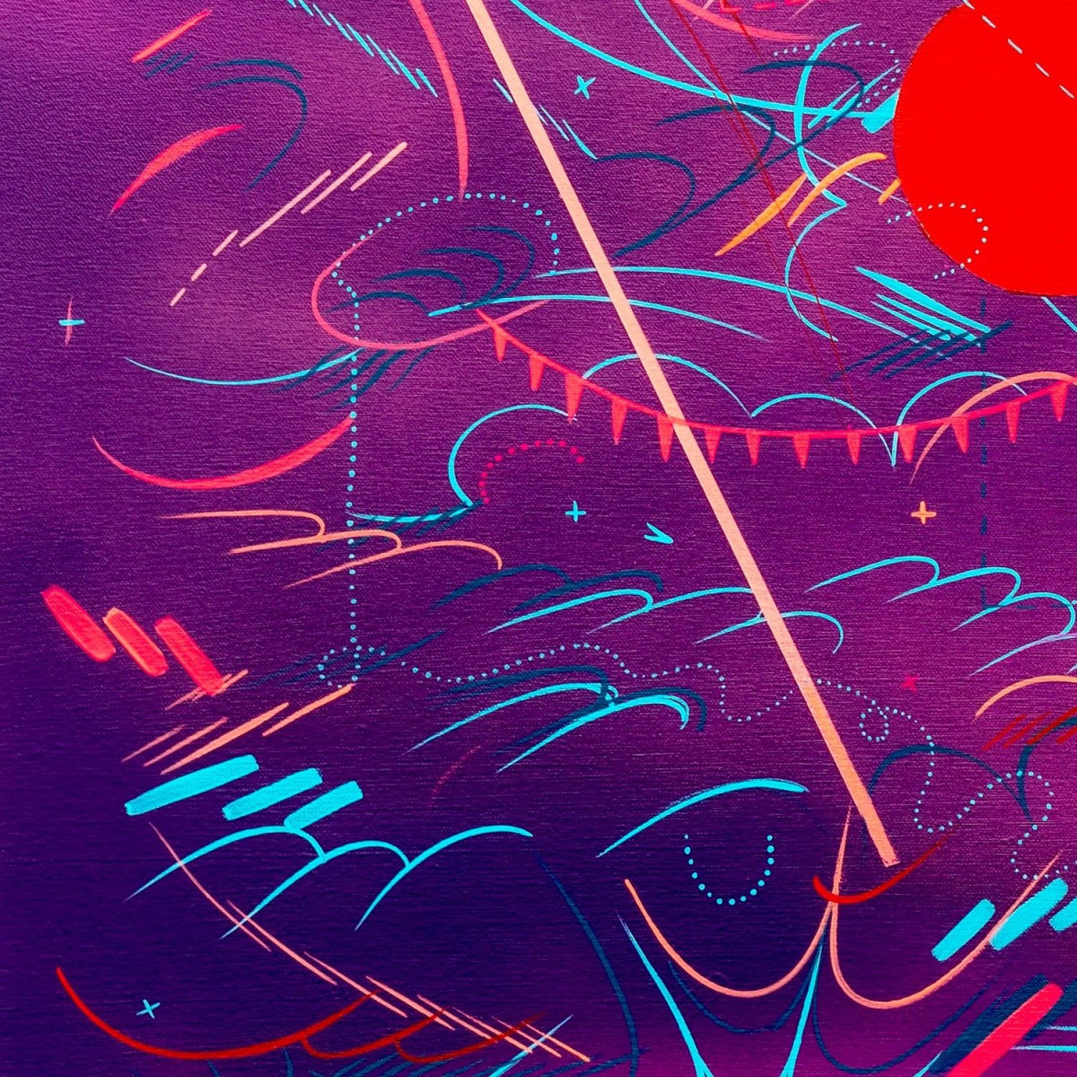 Stars Revealed, Passed, And Were Dissolved In Dawn As Searchlights Stroked The Sky: Number 48