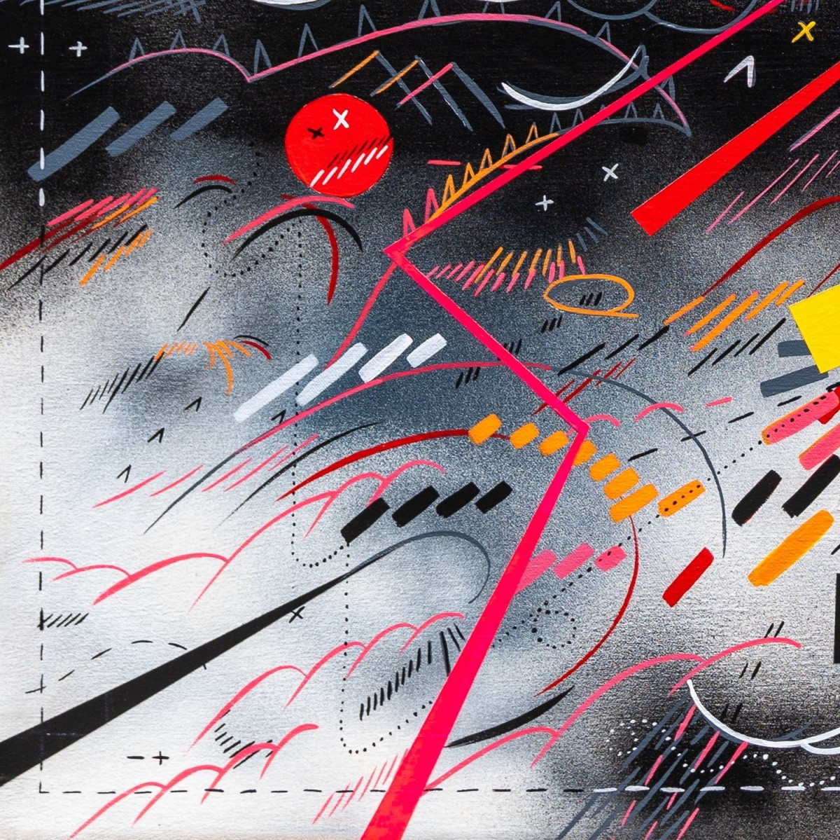 The Only Pieces That Survived the Blast Against Which Could Be Seen the Glow of the Fair