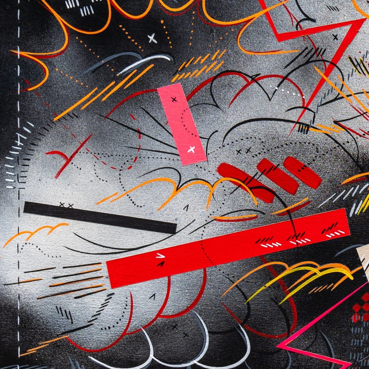 The Only Pieces That Survived the Blast Against Which Could Be Seen the Glow of the Fair