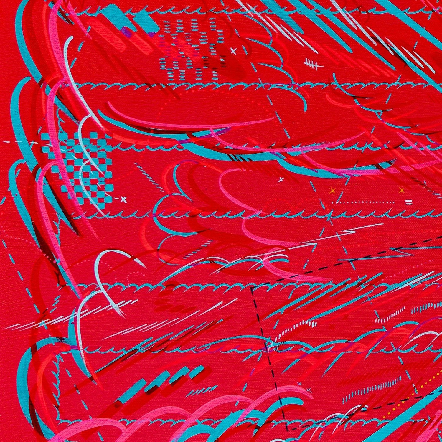 Unfinished Business First Finely Vaporized Then Becoming Whole Again: Number 49 — detail