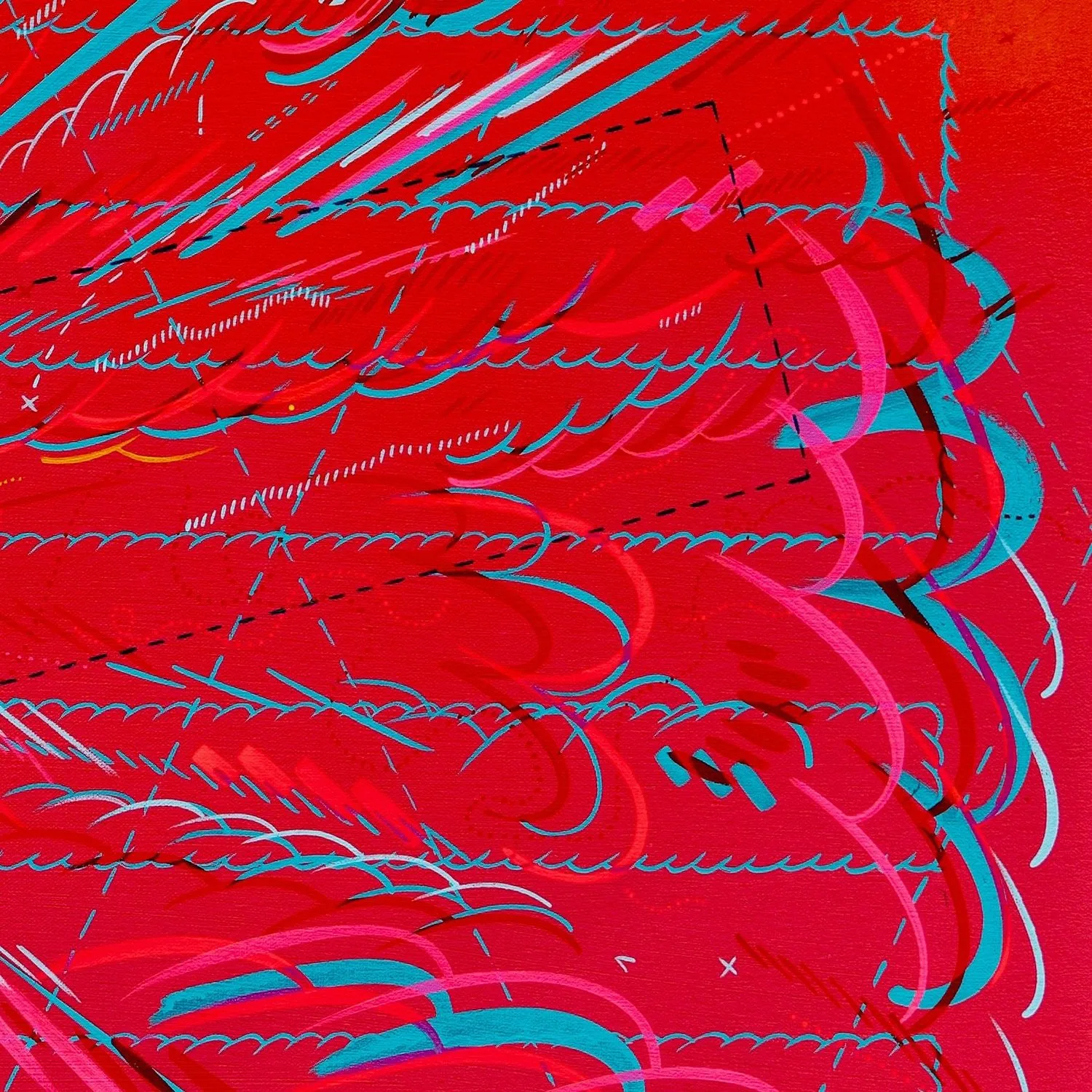 Unfinished Business First Finely Vaporized Then Becoming Whole Again: Number 49 — detail