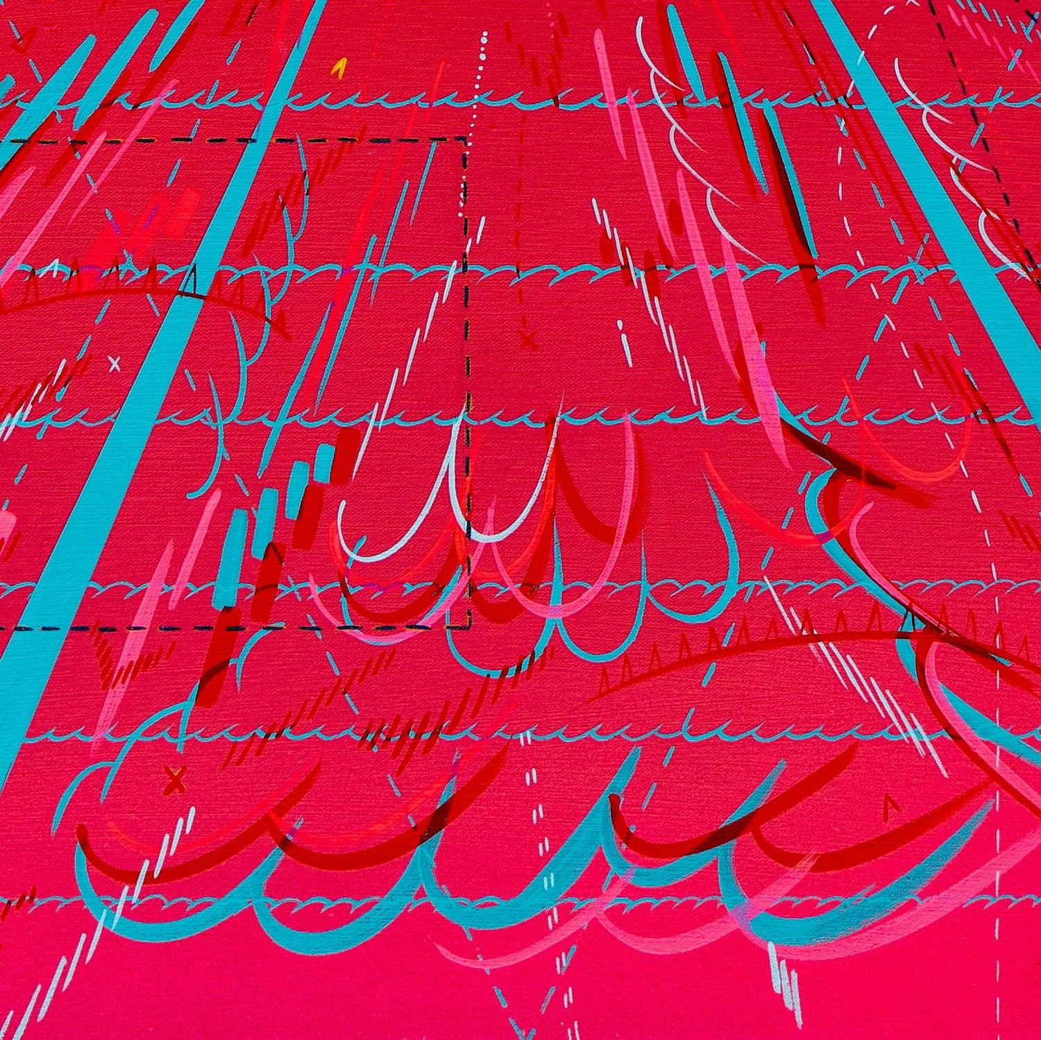 Unfinished Business First Finely Vaporized Then Becoming Whole Again: Number 49 — detail