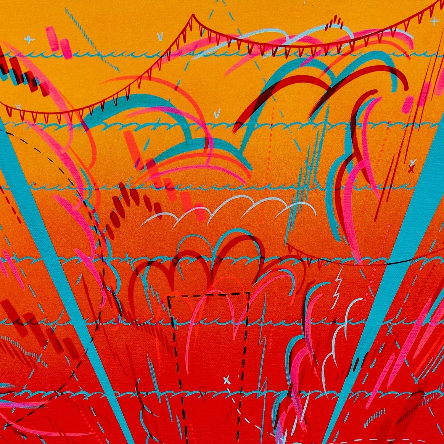 Unfinished Business First Finely Vaporized Then Becoming Whole Again: Number 49 — detail