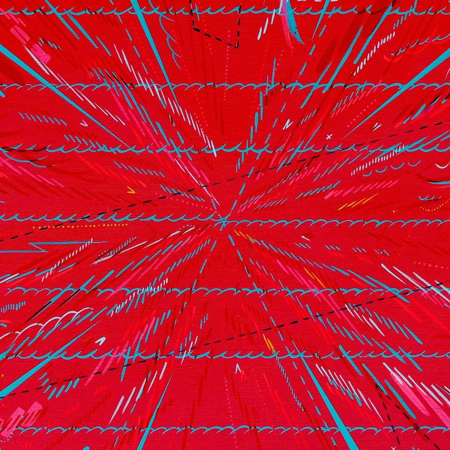 Unfinished Business First Finely Vaporized Then Becoming Whole Again: Number 49 — detail