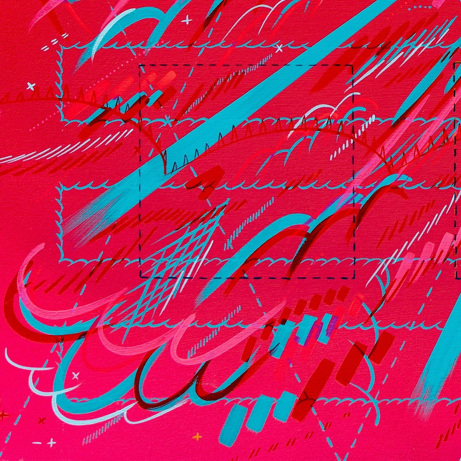 Unfinished Business First Finely Vaporized Then Becoming Whole Again: Number 49 — detail