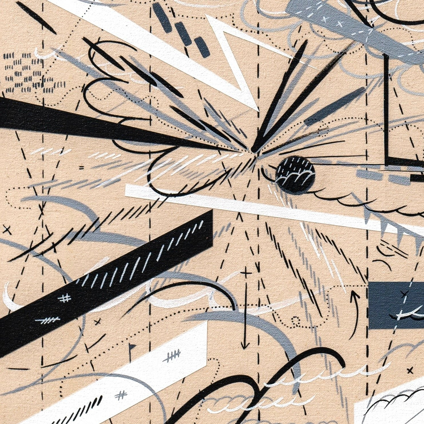 Secret Tunnels, Other Arks of Safety, and Secure Routes Out of Town: Number 63 — detail