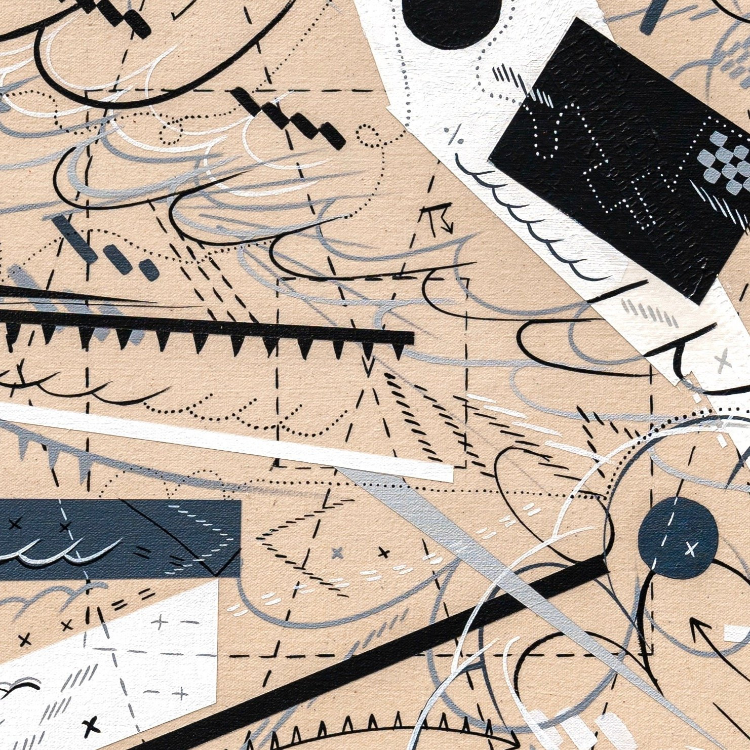 Secret Tunnels, Other Arks of Safety, and Secure Routes Out of Town: Number 63 — detail