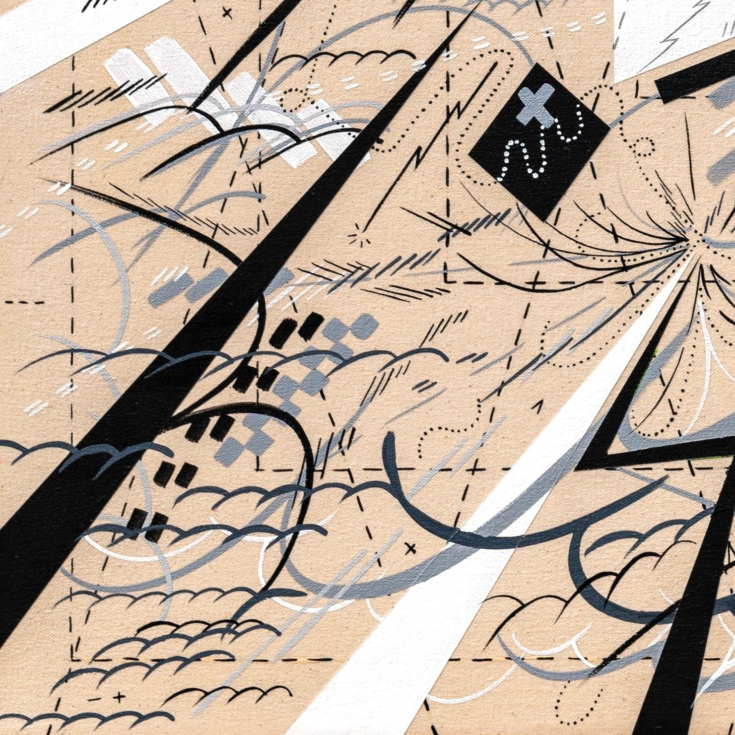 Secret Tunnels, Other Arks of Safety, and Secure Routes Out of Town: Number 63 — detail