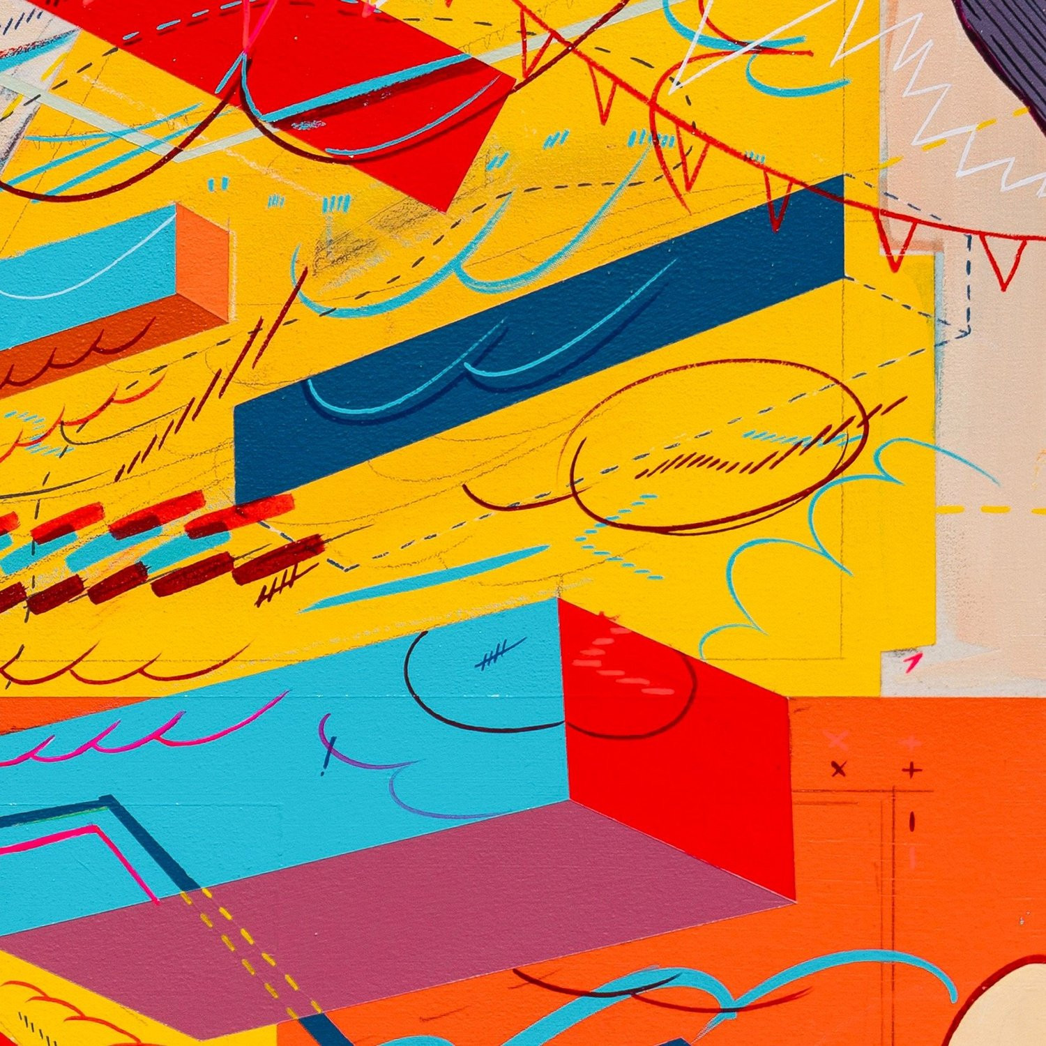 The Graceful Speed of a Mistake Too Significant to Undo: Number 69 — detail