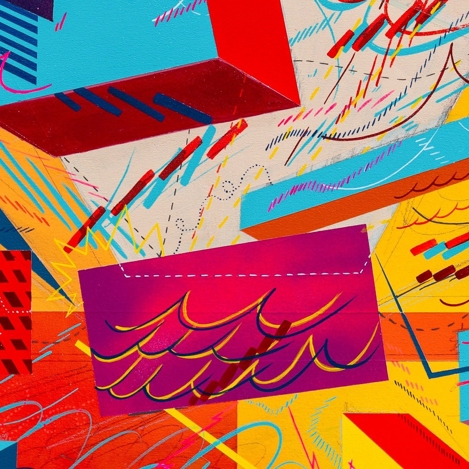 The Graceful Speed of a Mistake Too Significant to Undo: Number 69 — detail