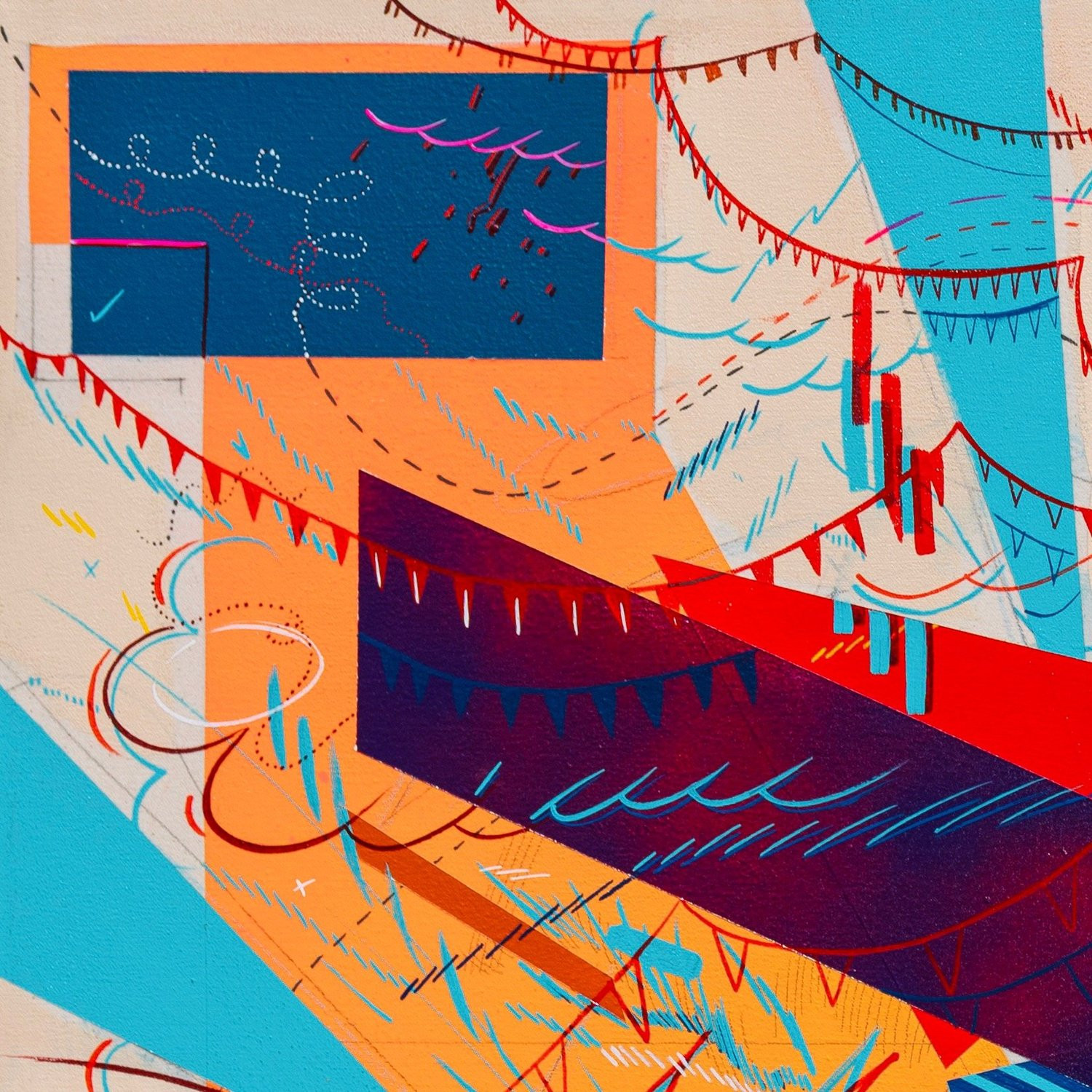 The Graceful Speed of a Mistake Too Significant to Undo: Number 69 — detail