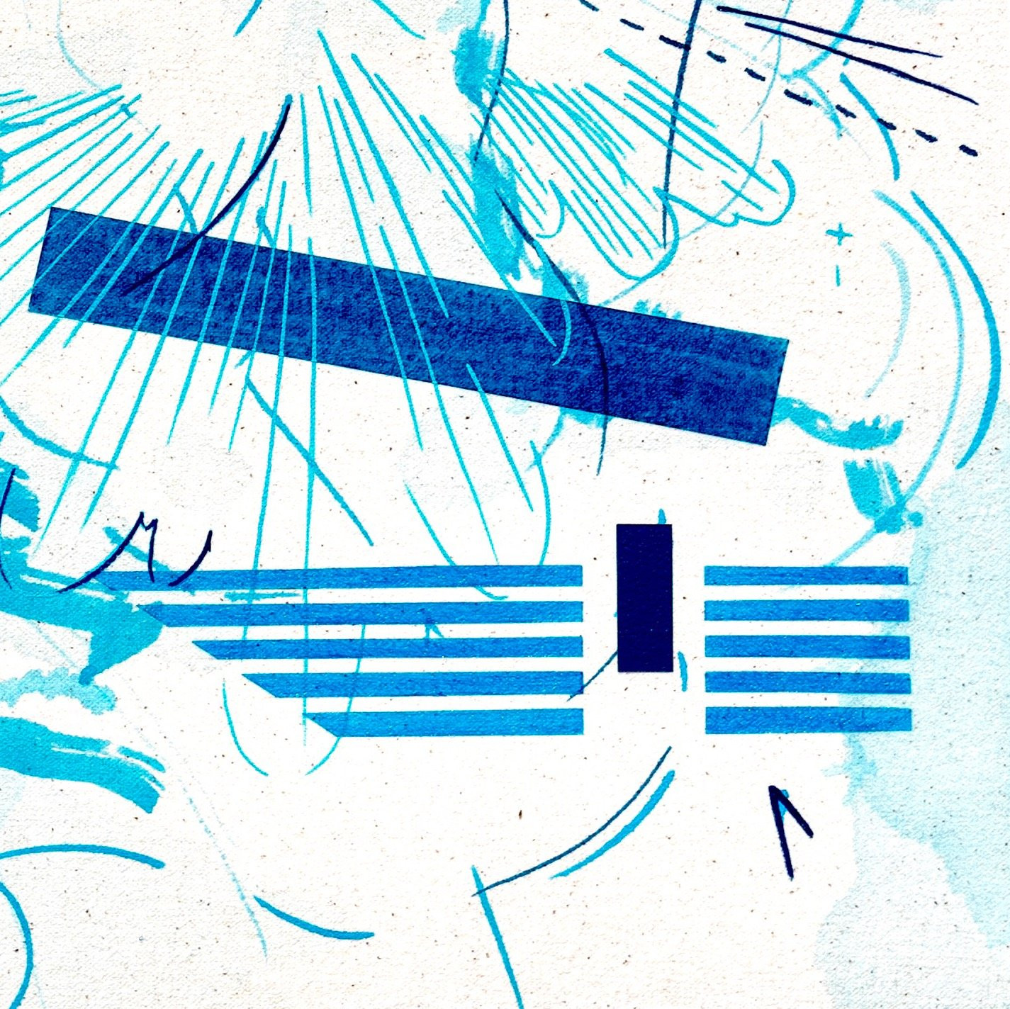 Another Moment When the Sky Disobeyed Established Rules of Perspective: Number 70 — detail