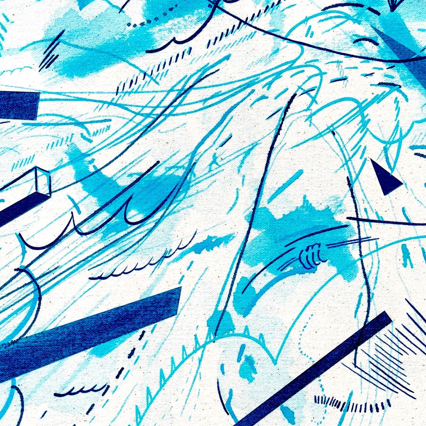 Another Moment When the Sky Disobeyed Established Rules of Perspective: Number 70 — detail