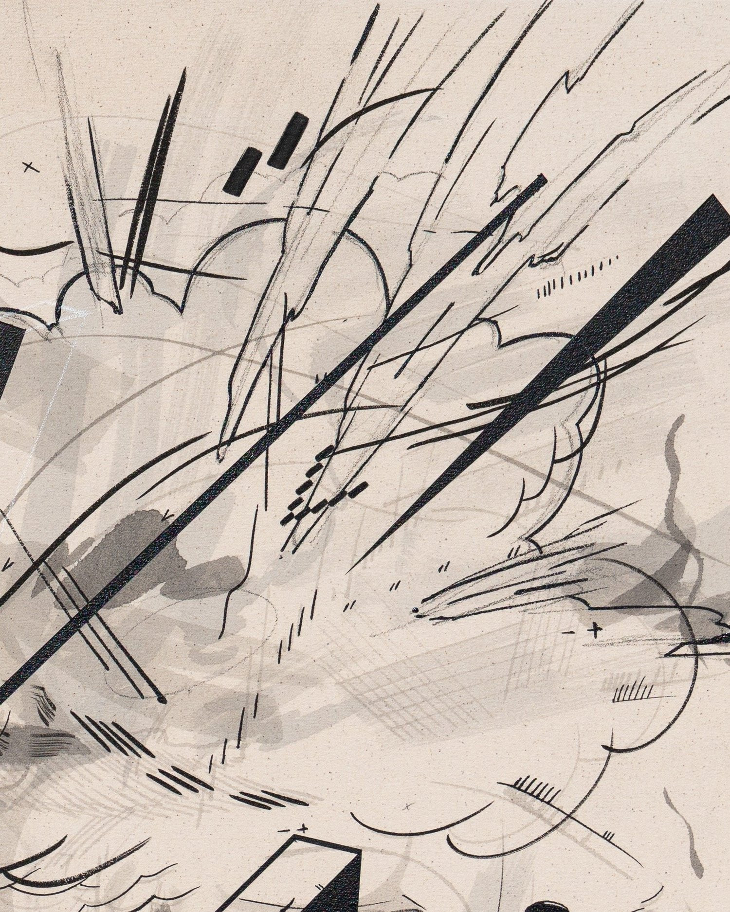 Hidden Transparencies Through Which Strange Landscapes Appeared Instantaneously: Number 76 — detail